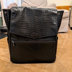 Black Freshly Picked Diaper Bag